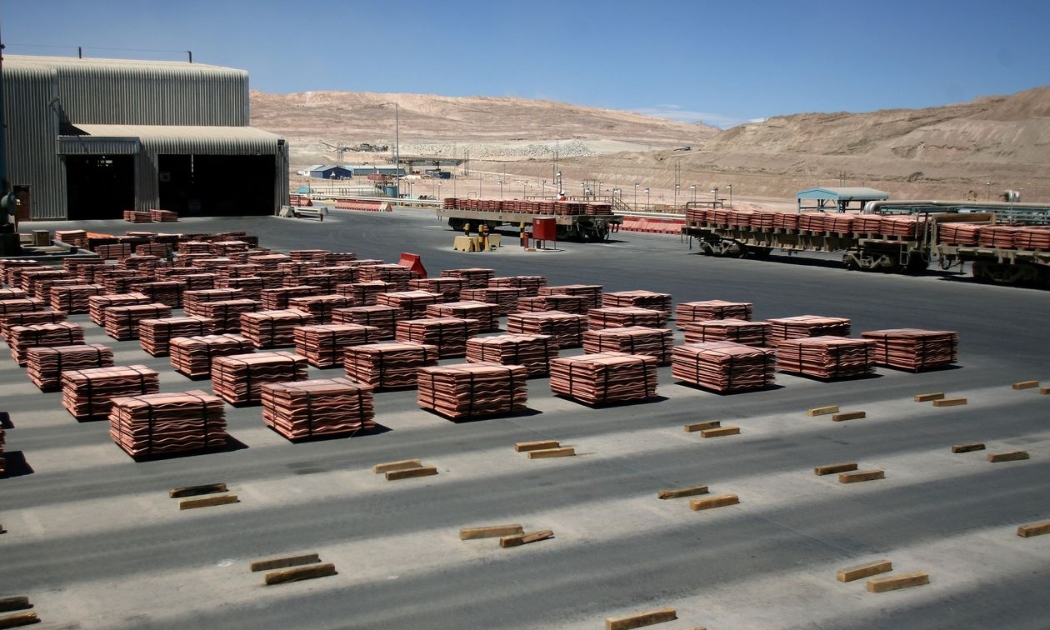  Một mỏ đồng của BHP Billiton ở Chile - Ảnh: Reuters.