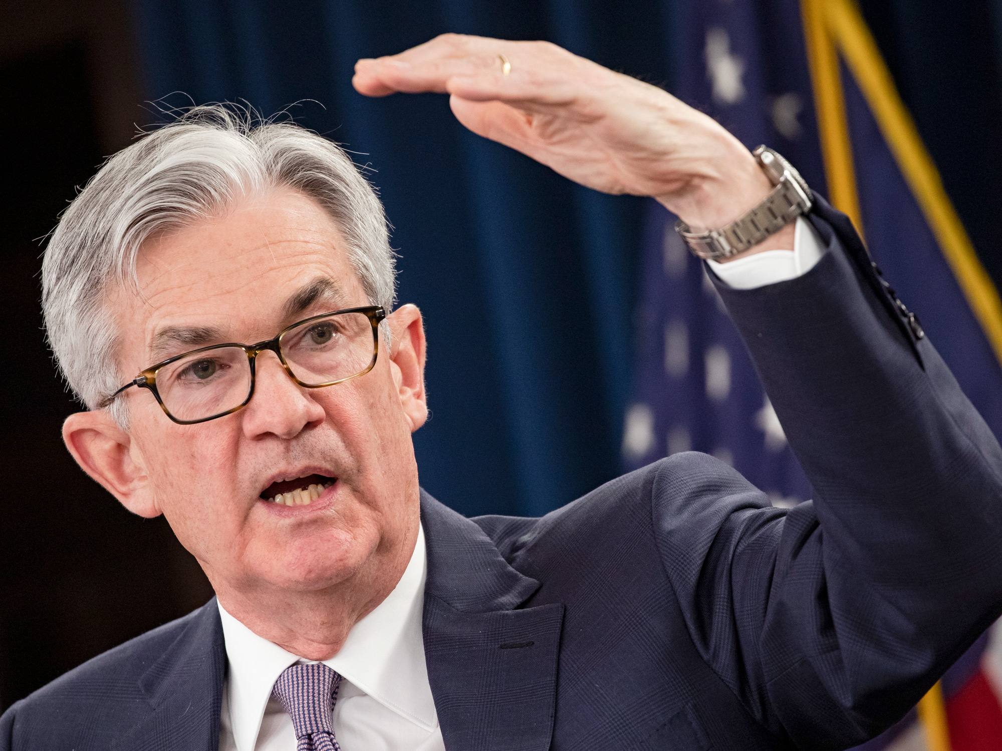 Chủ tịch Fed Jerome Powell - Ảnh: Bloomberg.