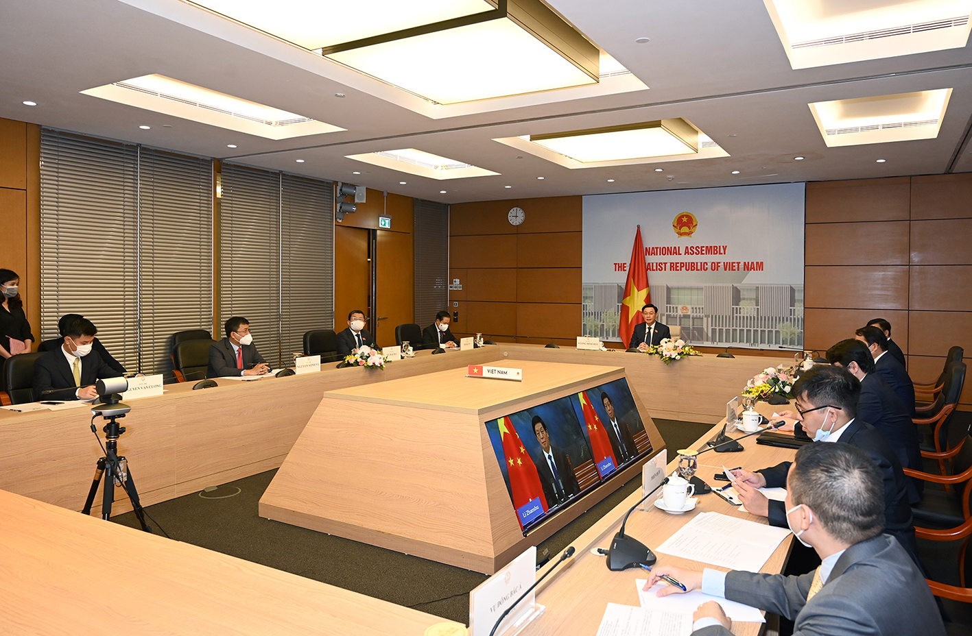 Toàn cảnh cuộc hội đàm - Ảnh: Báo Đại biểu Nhân dân