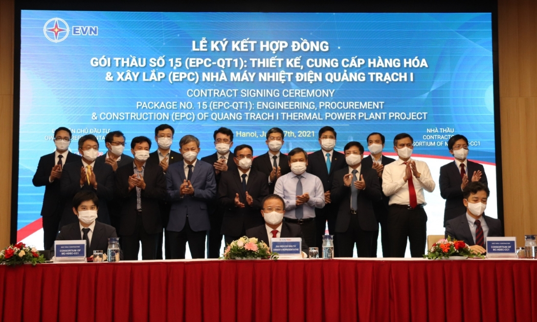 Lễ ký kết gối thầu số 15 (EPC -QTI)