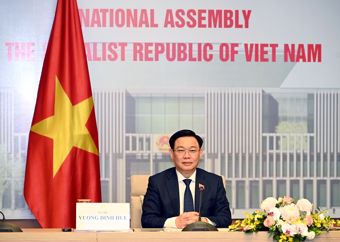 Chủ tịch Quốc hội Vương Đình Huệ - Ảnh: Báo Đại biểu Nhân dân