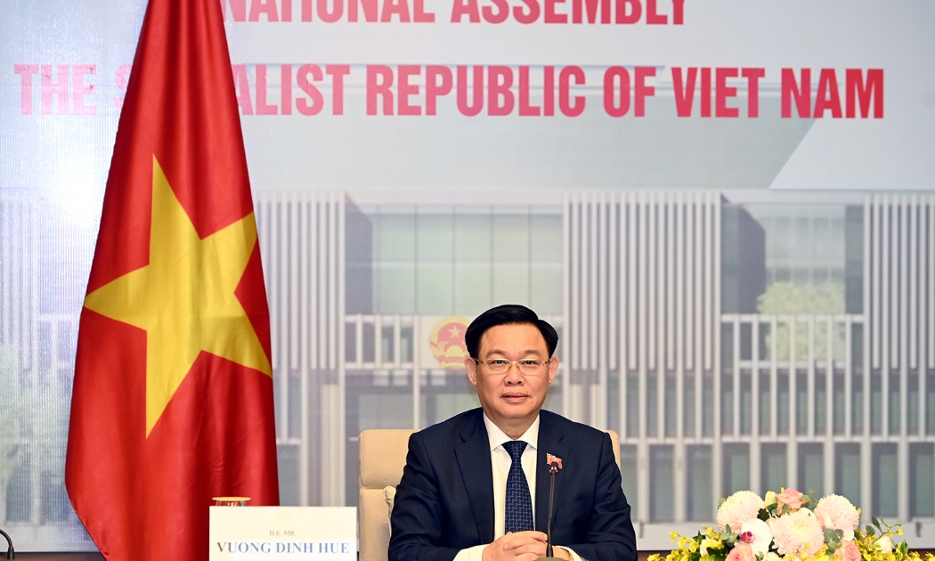 Chủ tịch Quốc hội Vương Đình Huệ - Ảnh: Báo Đại biểu Nhân dân