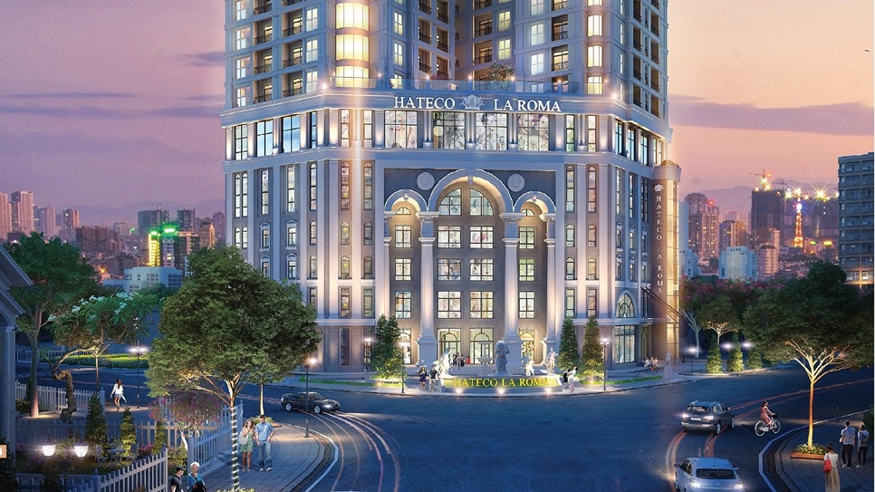 Phối cảnh dự án Hateco Laroma.