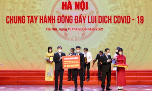 HDMon Holdings tiếp tục ủng hộ 20 tỷ đồng phòng, chống dịch Covid-19