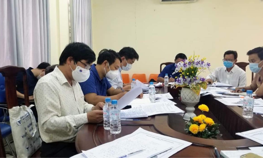 Tổ thực hiện cách ly, xử lý môi trường y tế thuộc Bộ phận Thường trực đặc biệt hỗ trợ phòng, chống dịch Covid-19 của Bộ Y tế hỗ trợ tại tỉnh Bình Dương.