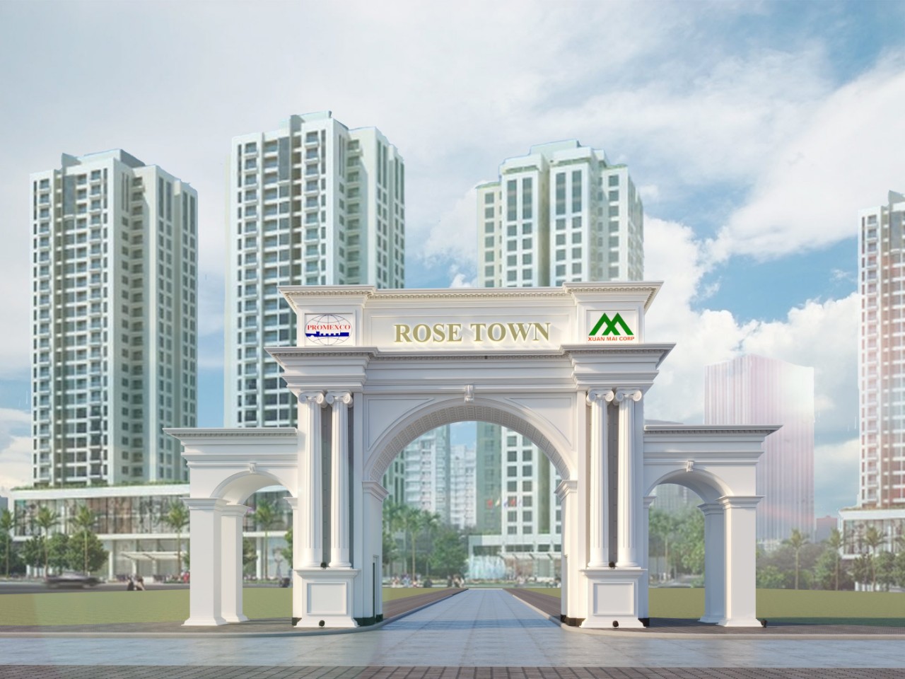 Rose Town đang là dự án nổi bật của bất động sản phía Nam.