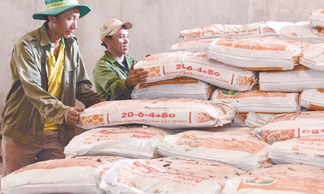 Tạm dừng xuất khẩu phân bón để đảm bảo nguồn cung trong nước.