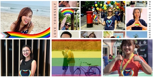 Nhân viên Citi đã tham gia cuộc thi ảnh để thể hiện sự ủng hộ của họ đối với sự đa dạng và hòa nhập bằng cách chụp ảnh với lá cờ Cầu vồng và tải ảnh lên trang Facebook cá nhân của họ.