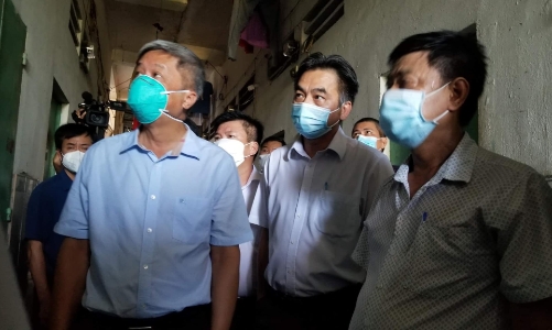Bộ Y tế kiểm tra công tác phòng, chống dịch tại Bình Dương