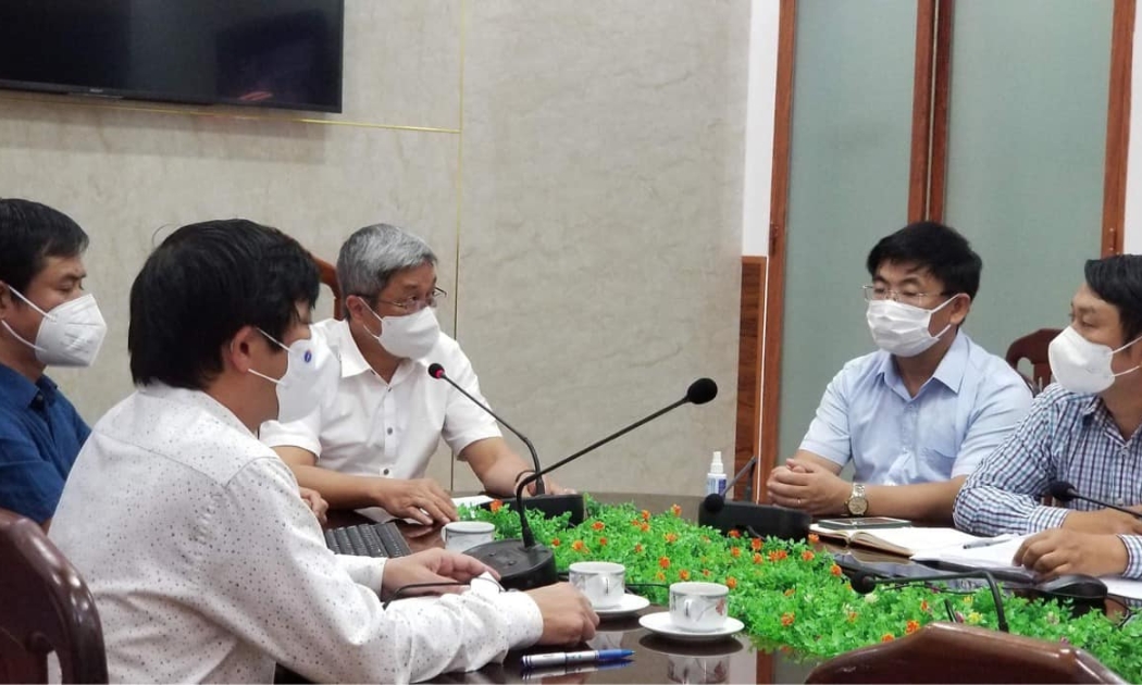 Thứ trưởng Nguyễn Trường Sơn phát biểu chỉ đạo tại buổi tập huấn.