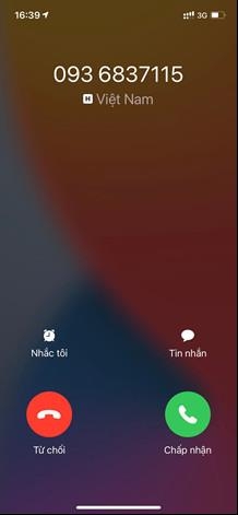 Cuộc gọi từ tổng đài RobotCall.