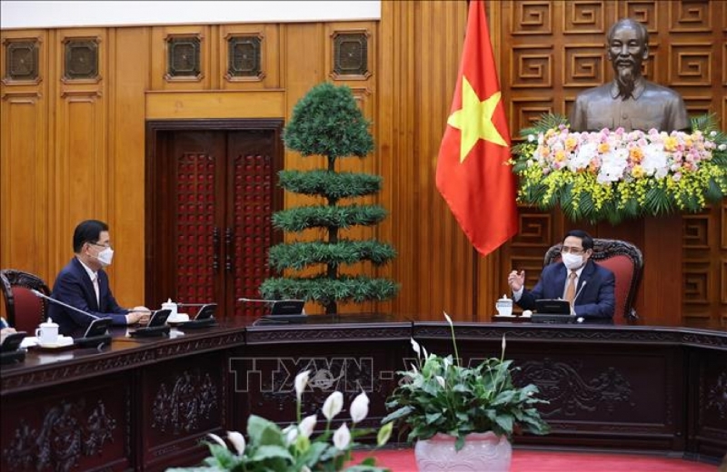 The Vietnamese government facilitates South Korean enterprises