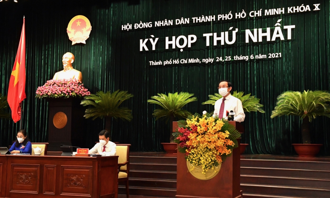 Khai mạc kỳ họp thứ nhất HĐND TP.HCM khóa X nhiệm kỳ 2021-2025.