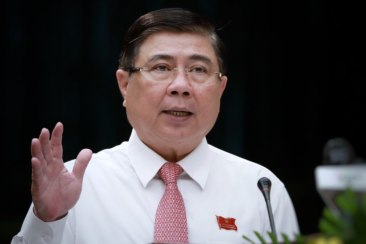 Ông Nguyễn Thành Phong, Phó bí thư Thành ủy, Chủ tịch UBND TP.HCM nhiệm kỳ 2016 - 2021.