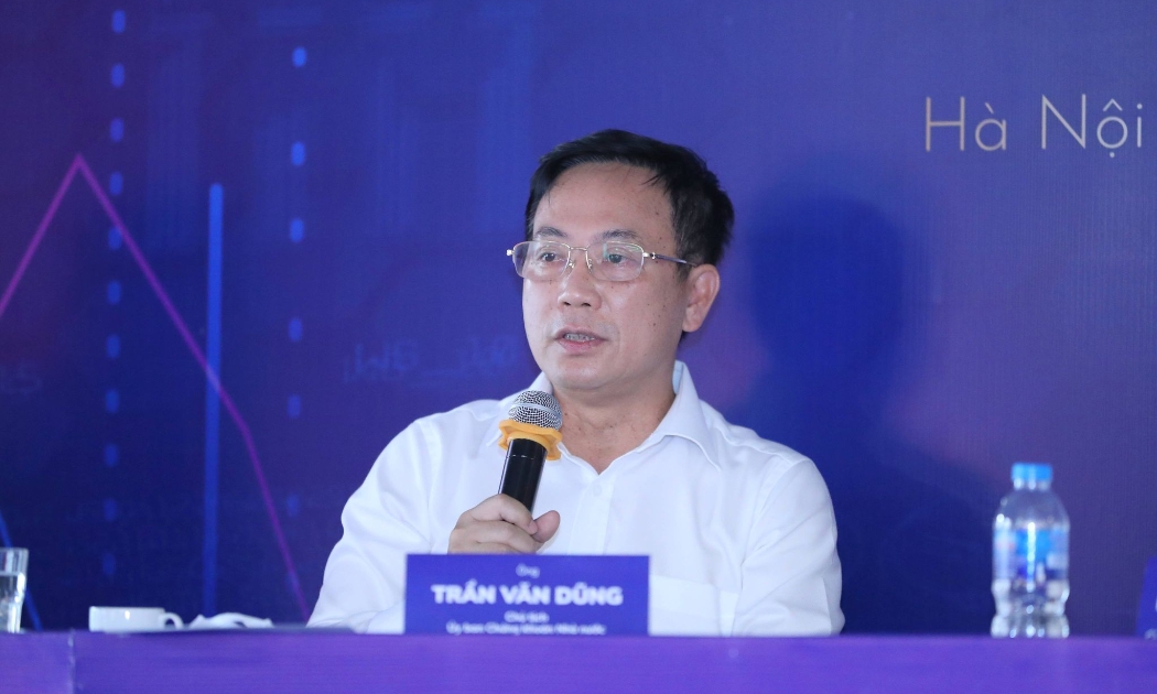 Ông Trần Văn Dũng, Chủ tịch Uỷ ban Chứng khoán nhà nước.
