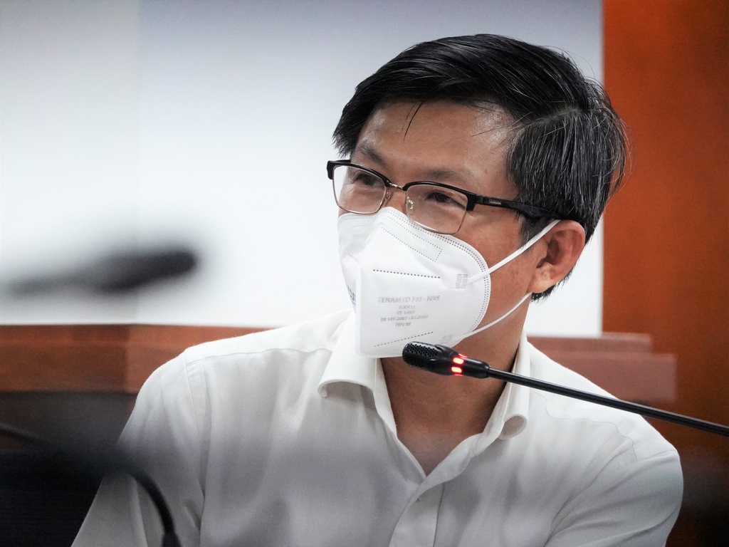 Ông Nguyễn Trí Dũng, Giám đốc Trung tâm Kiểm soát bệnh tật TP.HCM (HCDC) 