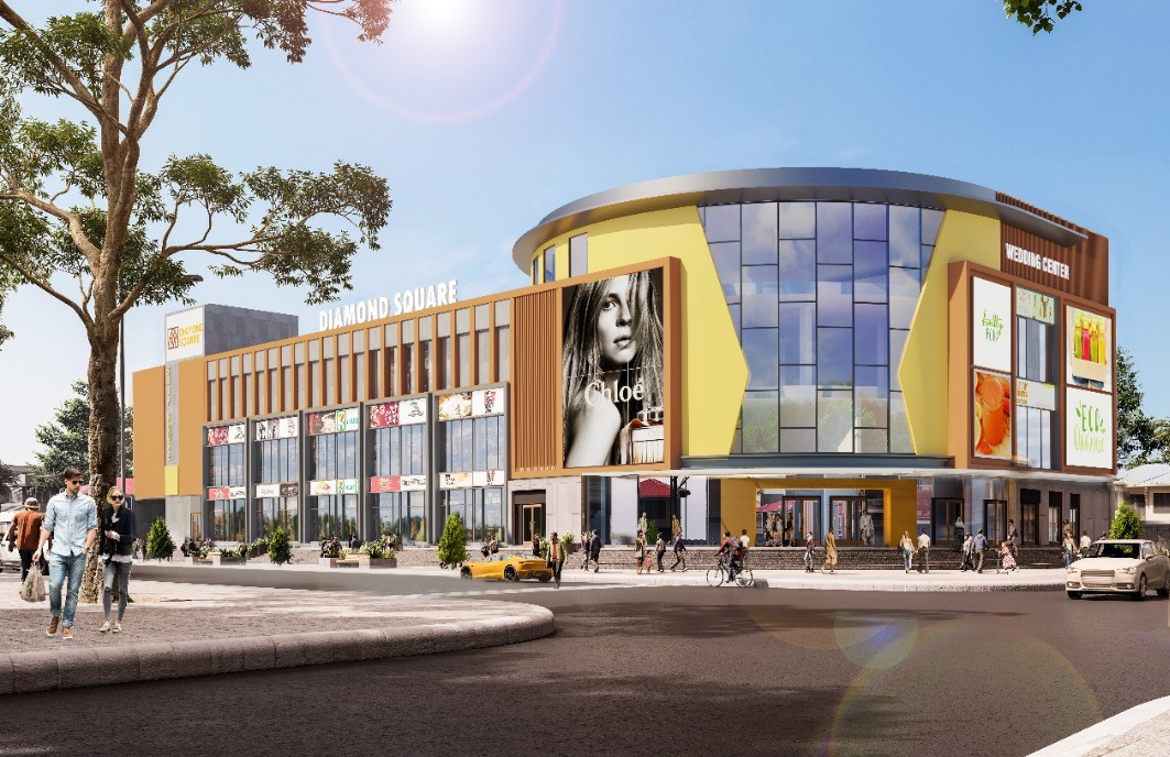 Diamond Square: Trung t&acirc;m thương mại đầu ti&ecirc;n tại Bồng Sơn, Ho&agrave;i Nhơn, B&igrave;nh Định.