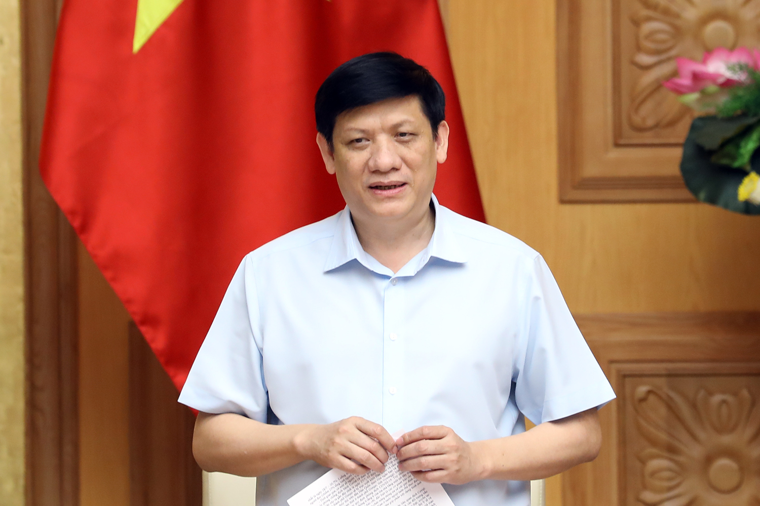 Bộ trưởng Bộ Y tế Nguyễn Thanh Long.