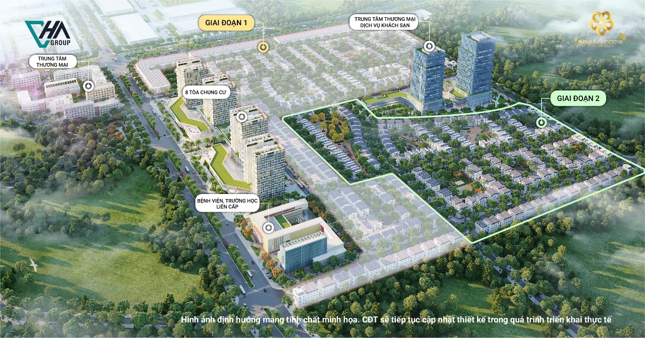 Khu đ&ocirc; thị Seoul Ecohome l&agrave; một trong những mảnh gh&eacute;p quan trọng kiến tạo n&ecirc;n sức sống của khu vực An Dương.