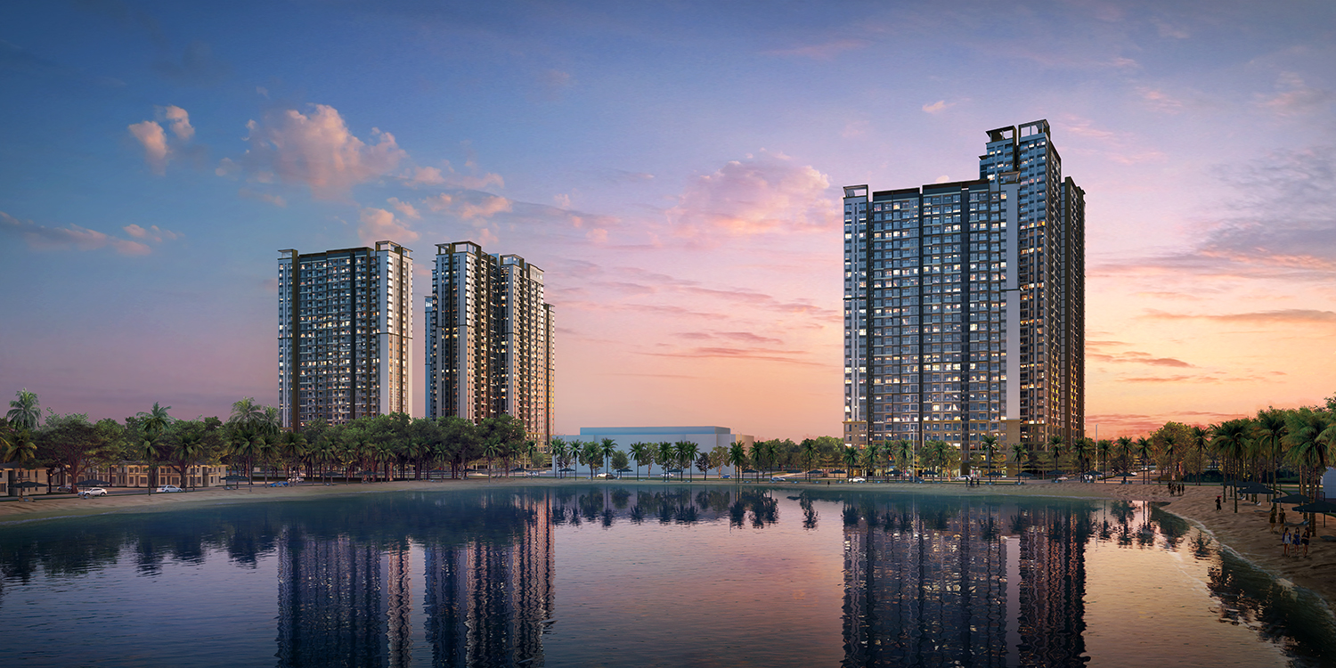 Masteri Waterfront - Nơi đáng sống nhất giữa lòng Đại đô thị Ocean Park.