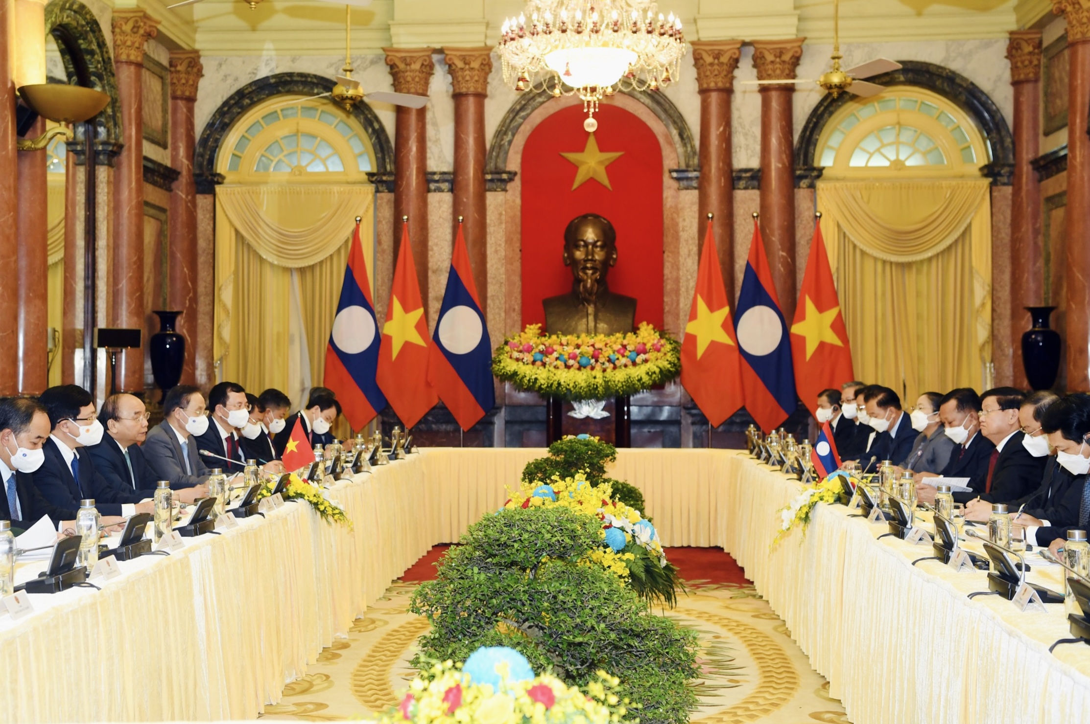 Toàn cảnh buổi hội kiến - Ảnh: VGP