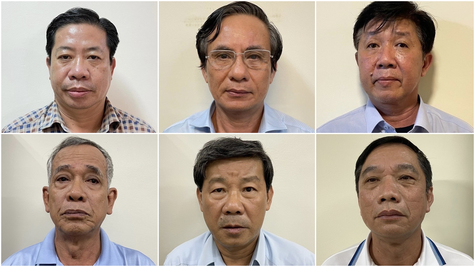 6 lãnh đạo, nguyên lãnh đạo tỉnh Bình Dương vừa bị khởi tố, bắt tạm giam - Ảnh: VGP