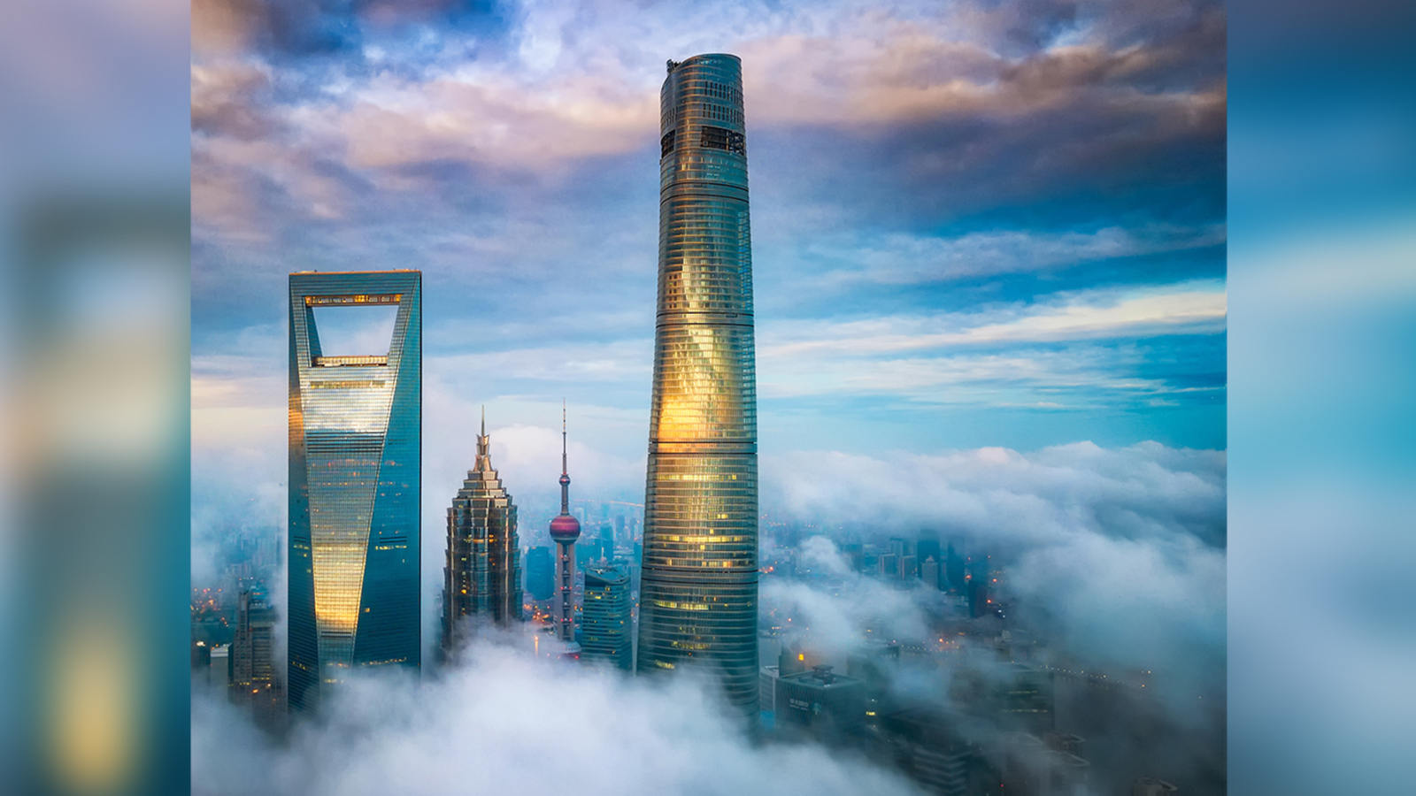  Shanghai Tower với chiều cao 632m là tòa nhà cao nhất tại Trung Quốc - Ảnh: J Hotel Shanghai Tower