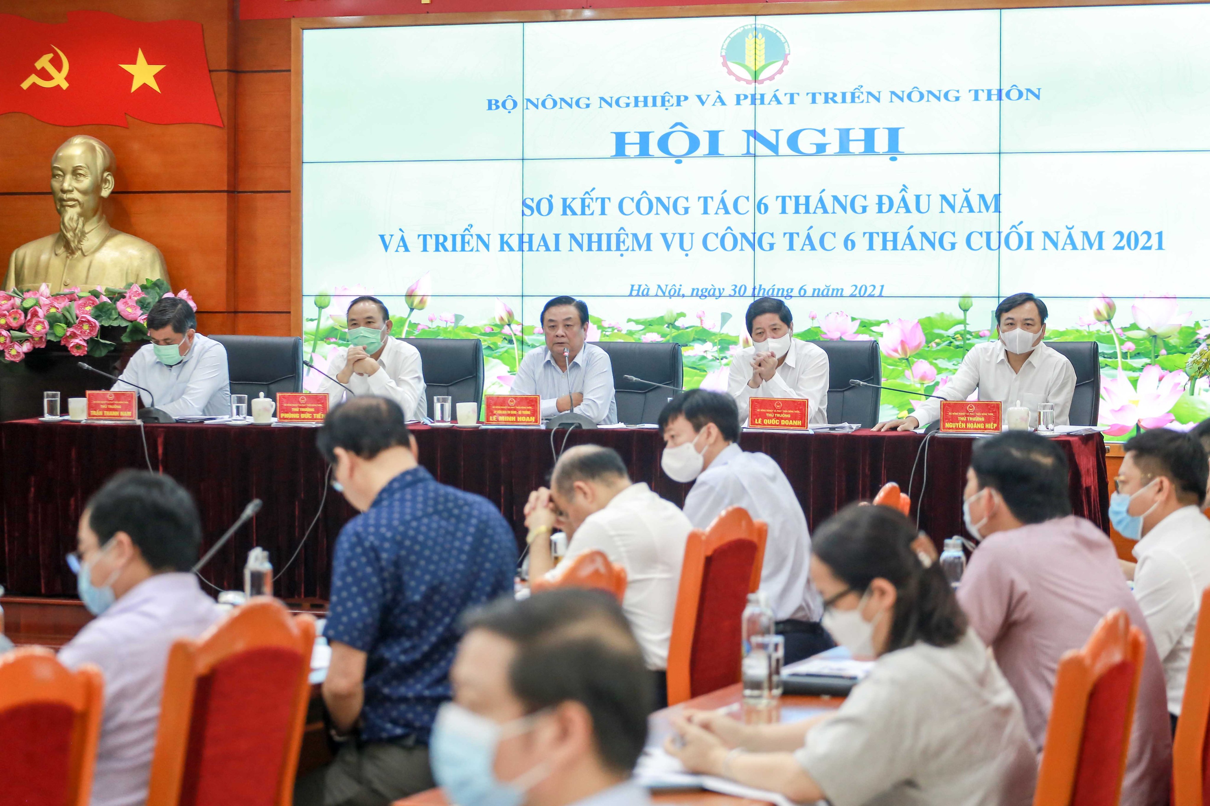 Hội nghị Sơ kết 6 tháng đầu năm 2021 của Bộ Nông nghiệp và Phát triển nông thôn.