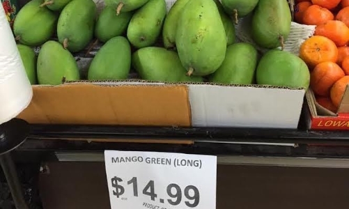 Xoài xanh Việt Nam đang được giá tại Australia