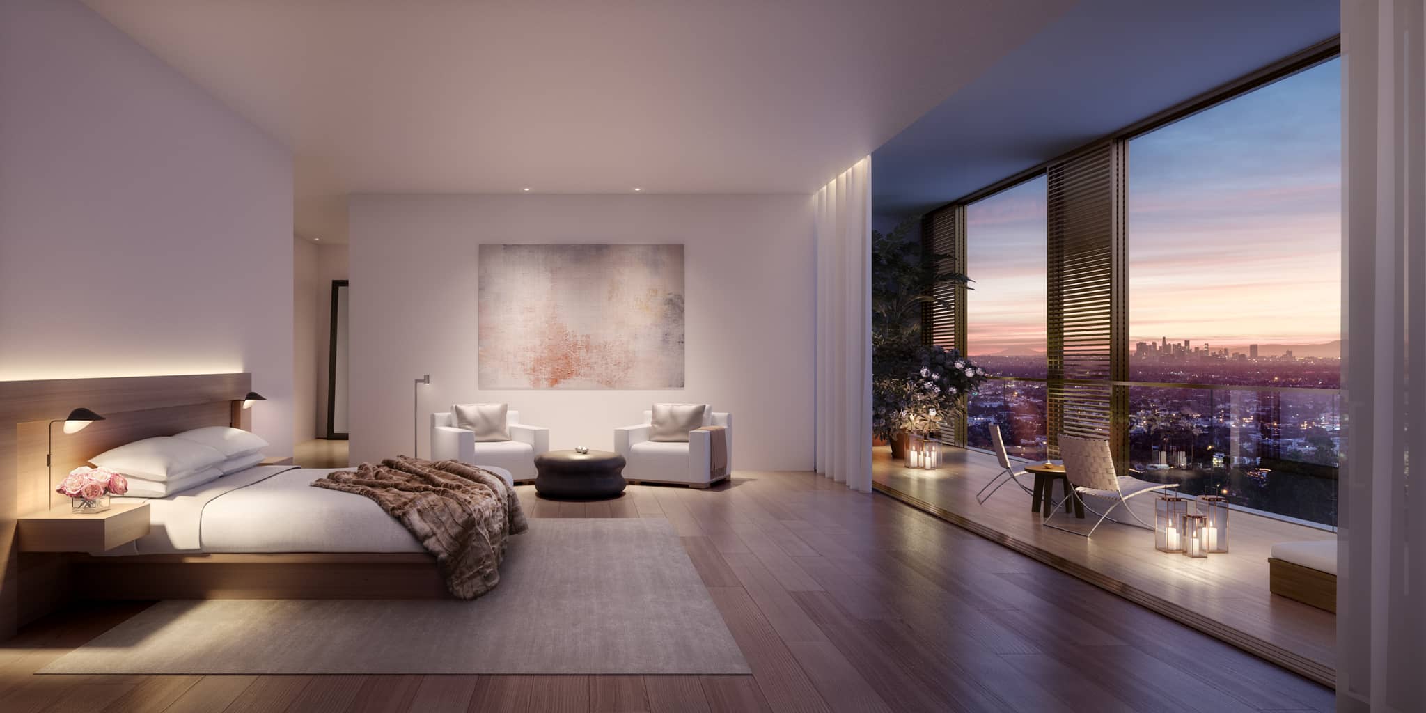 Căn hộ hàng hiệu The Residences at The West Hollywood EDITION. Ảnh: Icon Private Residences.