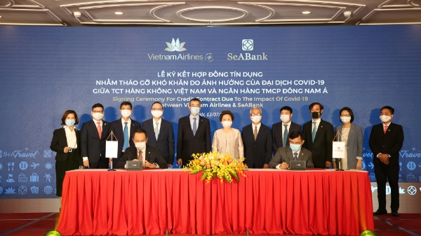 Vietnam Airlines nhận 2.000 tỷ đồng 