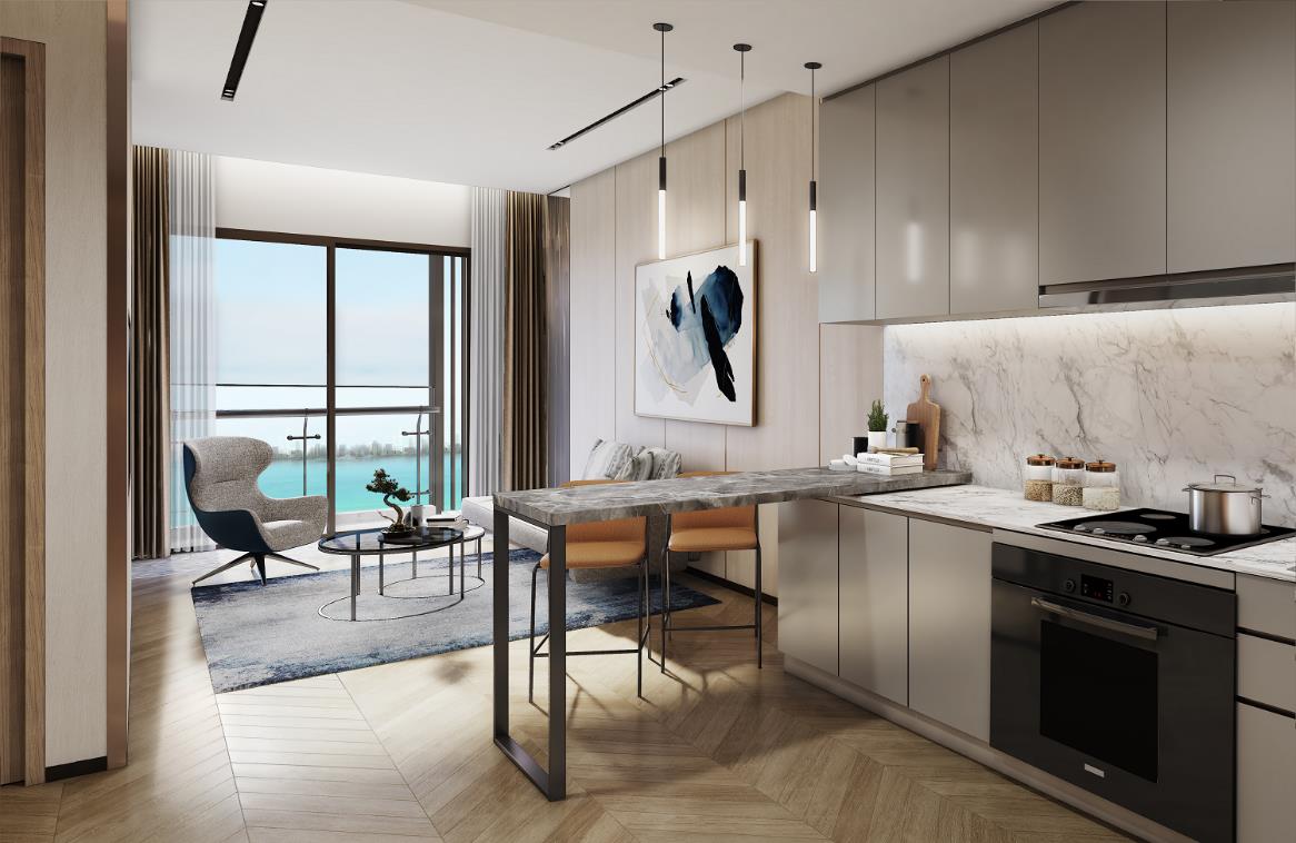 Nhà mẫu dự án Masteri Waterfront (Gia Lâm, Hà Nội) - một trong ba dự án áp dụng giải pháp Home for Home.