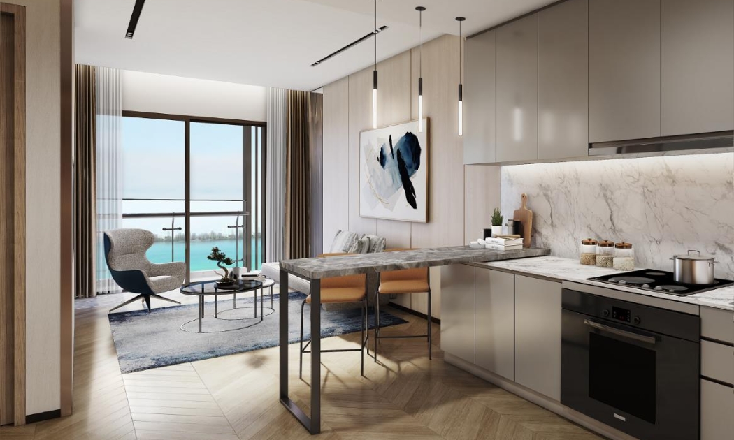 Nhà mẫu dự án Masteri Waterfront (Gia Lâm, Hà Nội) - một trong ba dự án áp dụng giải pháp Home for Home.