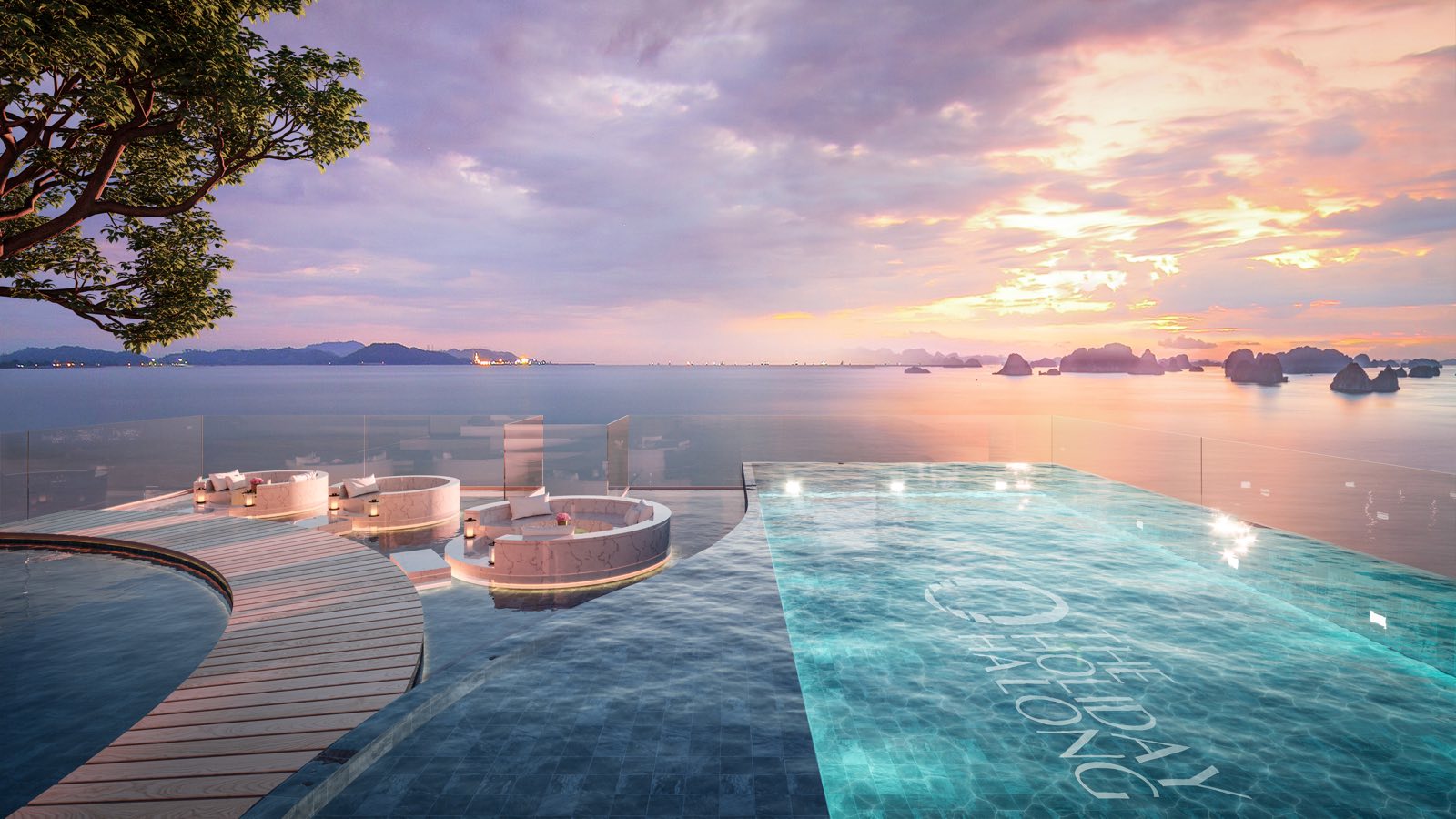 Thi&ecirc;n đường nghỉ dưỡng tại The Holiday Ha Long.