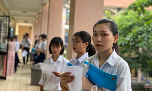 Thí sinh bước vào ngày thi cuối Kỳ thi tốt nghiệp THPT năm 2021