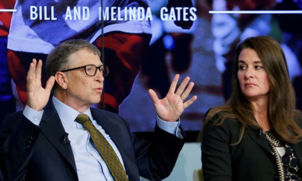 Ông Bill Gates và bà Melinda Gates tại một sự kiện ở Brussels, Bỉ ngày 22/1/2015 - Ảnh: Reuters