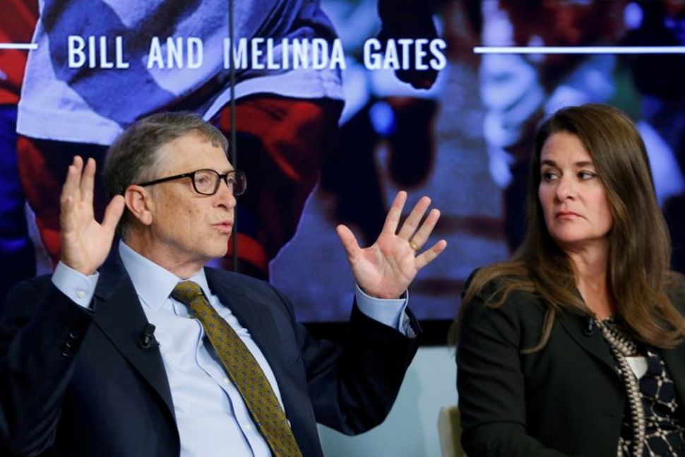 Ông Bill Gates và bà Melinda Gates tại một sự kiện ở Brussels, Bỉ ngày 22/1/2015 - Ảnh: Reuters