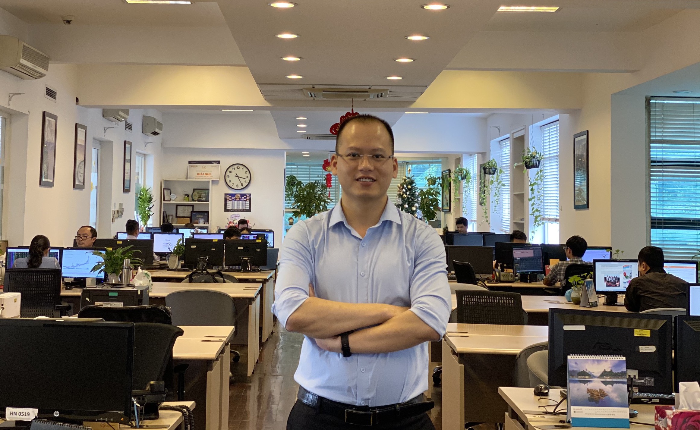 Ông Đoàn Tú chuyên gia tư vấn chứng khoán, CEO của Finck.vn