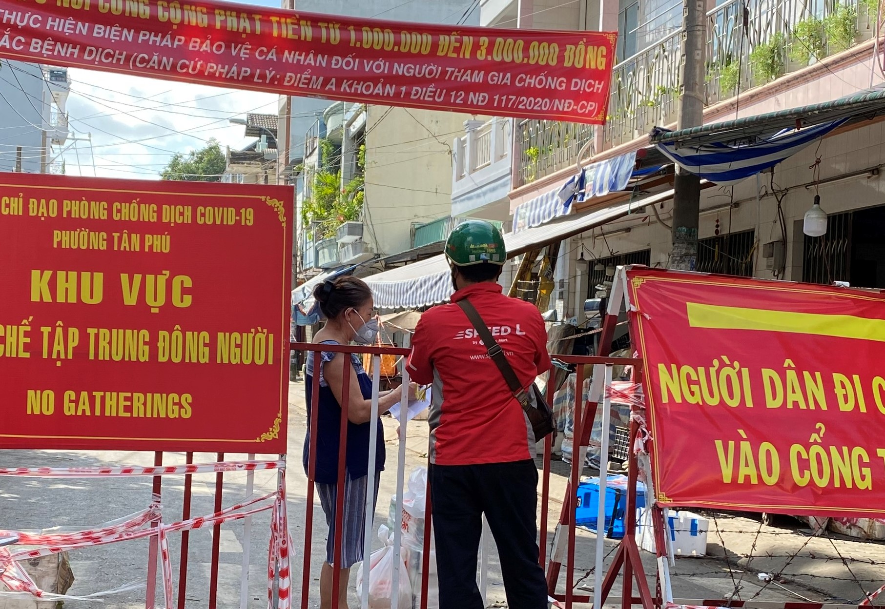 Chợ truyền thống nếu không đảm bảo các tiêu chí an toàn phòng, chống dịch thì tạm thời đóng cửa.