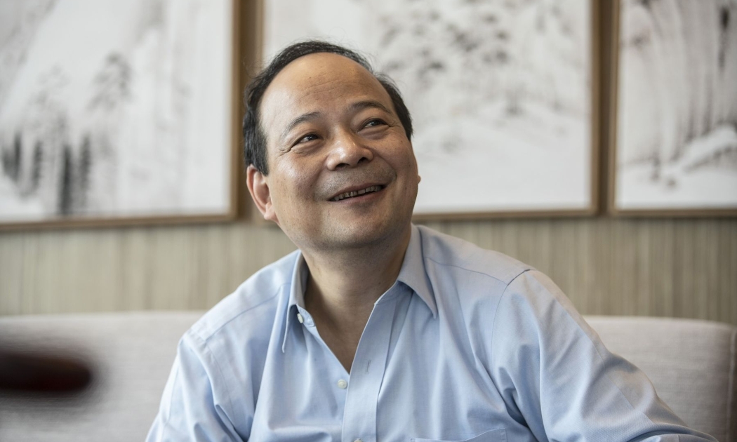 Ông Zeng Yuqun, người sáng lập hãng pin xe điện CATL - Ảnh: Bloomberg