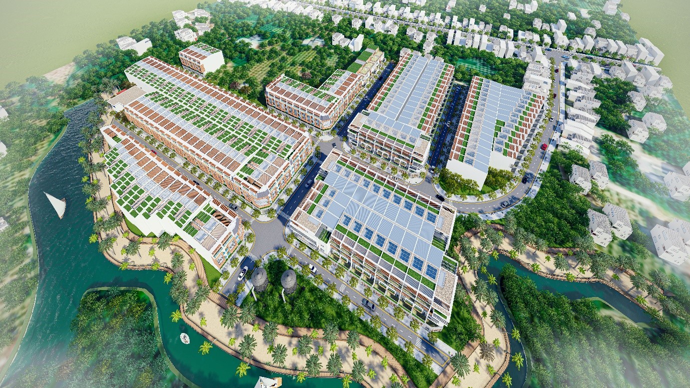 Phối cảnh dự án An Phước Riverside Phan Thiết.