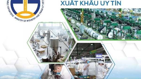 262 doanh nghiệp lọt vào Danh sách sơ tuyển “Doanh nghiệp xuất khẩu uy tín” năm 2020