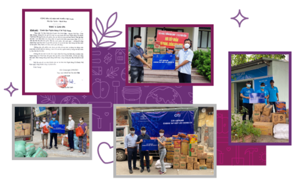 Tại cả Hà Nội và Tp.HCM, các nhân viên Citi đã tham gia những hoạt động để tạo ra tác động tích cực cho cộng đồng.