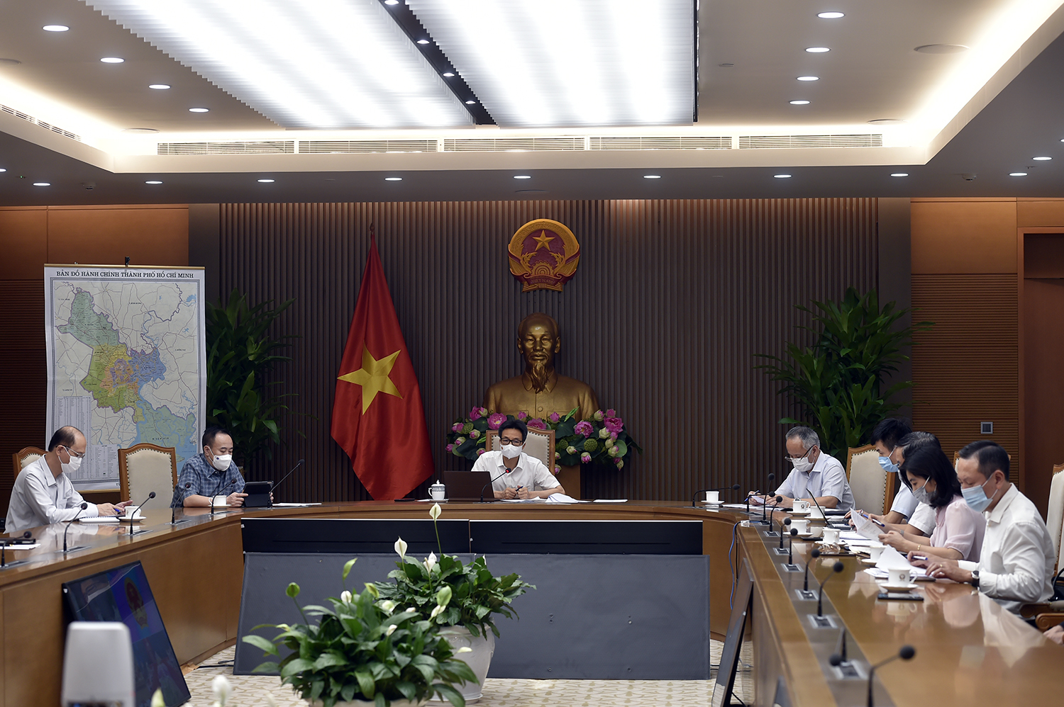 Toàn cảnh cuộc họp. Ảnh - VGP. 
