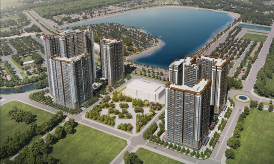 Phối cảnh khu căn hộ cao cấp chuẩn quốc tế Masteri Waterfront.