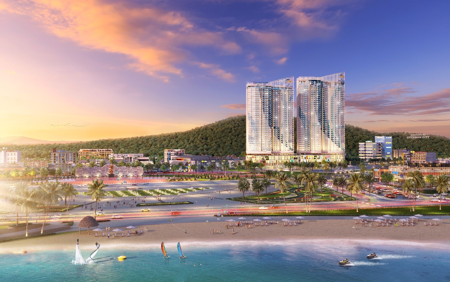 Wyndham Sailing Bay Resort Quy Nhơn - khu nghỉ dưỡng 5 sao mang thương hiệu quốc tế đầu tiên tại Quy Nhơn.