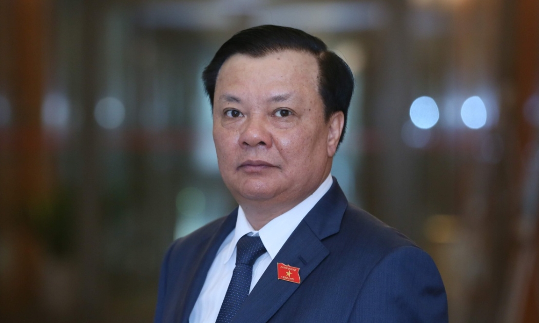 Bí thư Thành ủy Hà Nội Đinh Tiến Dũng.