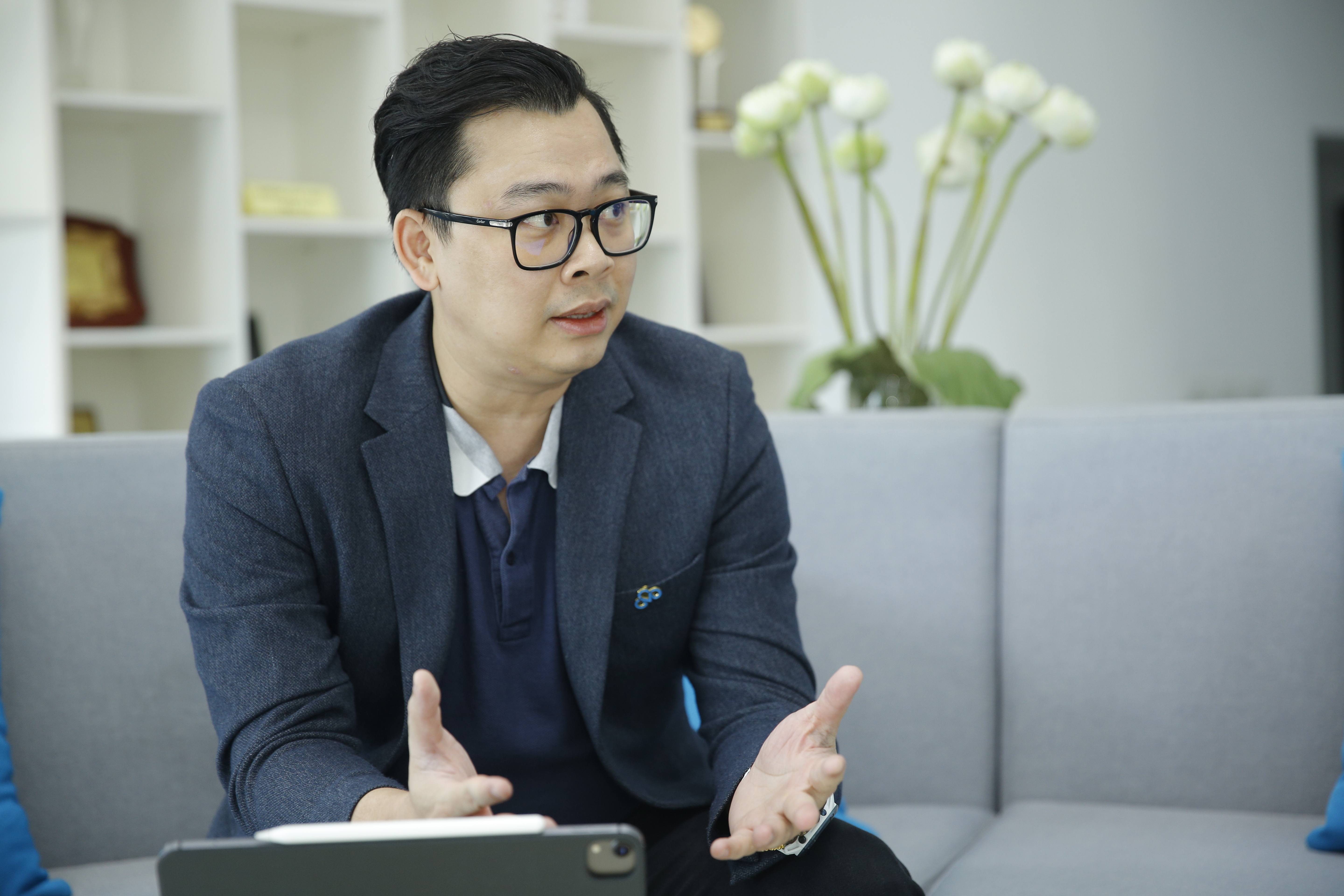 Ông Lương Tuấn Thành - Giám đốc Công nghệ Tập đoàn CMC: “Doanh nghiệp cần xác định năng lực và nguồn lực hiện tại và hiểu con người của mình. Chuyển đổi số đòi hỏi quyết tâm lớn từ lãnh đạo doanh nghiệp đến từng người lao động.”