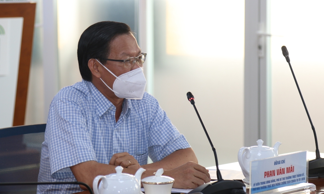 Phó bí thư Thường trực Thành ủy TP.HCM Phan Văn Mãi đưa ra 3 tình huống tình hình dịch sau 15 ngày giãn cách. 