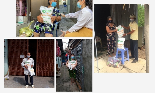 A An mang hạt gạo nghĩa tình gửi tặng người dân Tp.HCM